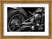 Framed Vintage Motorcycle II