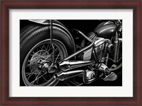 Framed Vintage Motorcycle II