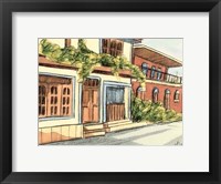 Framed Sketches of Downtown III