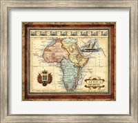 Framed Map of Africa