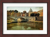 Framed Ponte Vittorio Emanuelle