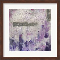 Framed Dusty Violet I