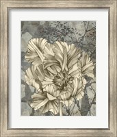 Framed Tulip & Wildflowers IX