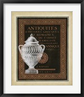 Framed Antiquities Collection IV