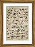 Framed Vellum Songbook II