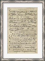 Framed Vellum Songbook III