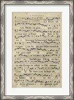 Framed Vellum Songbook IV