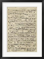 Framed Vellum Songbook IV