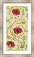 Framed Cloisonne Panel I