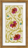 Framed Cloisonne Panel II