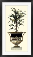 Elegant Urn with Foliage I Framed Print