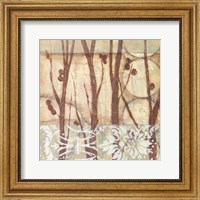 Framed Small Willow and Lace III