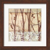 Framed Small Willow and Lace III