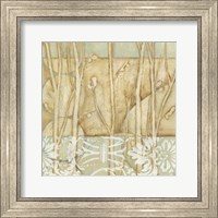 Framed Small Willow and Lace IV