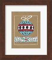 Framed Holly Jolly Christmas I