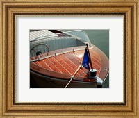 Framed Antique Boating III