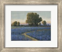 Framed Blue Bonnet Field I