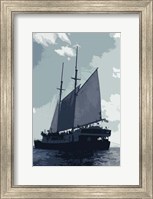 Framed Caribbean Vessel I