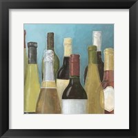 Framed Wine Bottles II