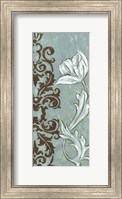 Framed Floral and Damask II