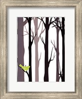 Framed Forest Silhouette I