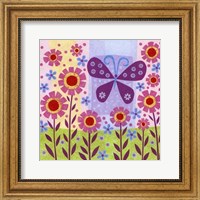 Framed Butterfly Meadow