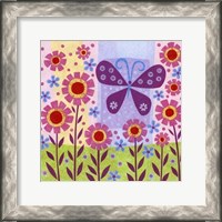 Framed Butterfly Meadow