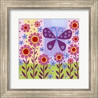 Framed Butterfly Meadow