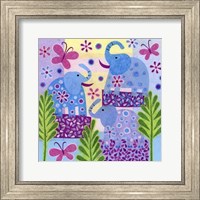 Framed Elephant Sunshine