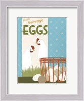 Framed Free-Range Eggs