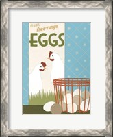 Framed Free-Range Eggs