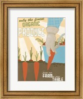 Framed Organic Produce