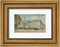 Framed Treasury Building, Washington, D.C.