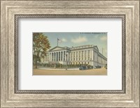 Framed Treasury Building, Washington, D.C.