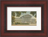 Framed Supreme Court Building, Wash, D.C.