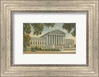 Framed Supreme Court Building, Wash, D.C.