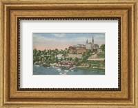 Framed Georgetown from the Potomac River