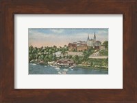 Framed Georgetown from the Potomac River