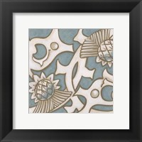 Framed Ornamental Leaf I