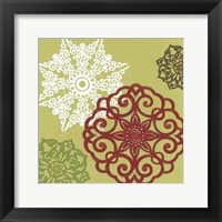 Framed Winter Lace I