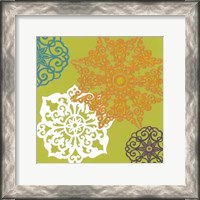 Framed Vibrant Winter Lace II