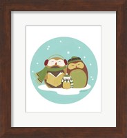 Framed Happy Owlidays II