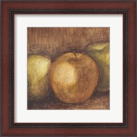 Framed Rustic Apples I