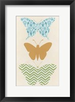 Butterfly Patterns IV Framed Print