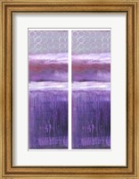 Framed 2-Up Purple Rain I