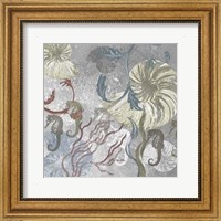 Framed Seahorse Collage II