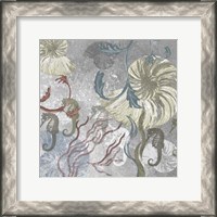 Framed Seahorse Collage II