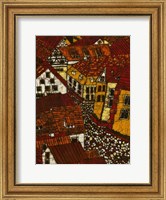 Framed Red Roofs II
