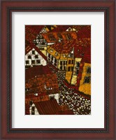 Framed Red Roofs II