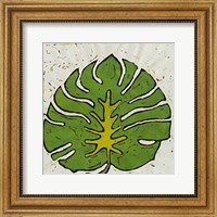 Framed Planta Green IV